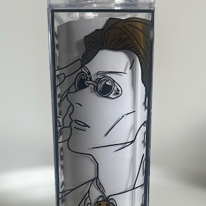 NEW Anime Inspired Milk Carton Water Bottle | Nanami Kento Milk Carton Bottle | Jujutsu Kaisen Milk Carton Bottle | JJK Custom