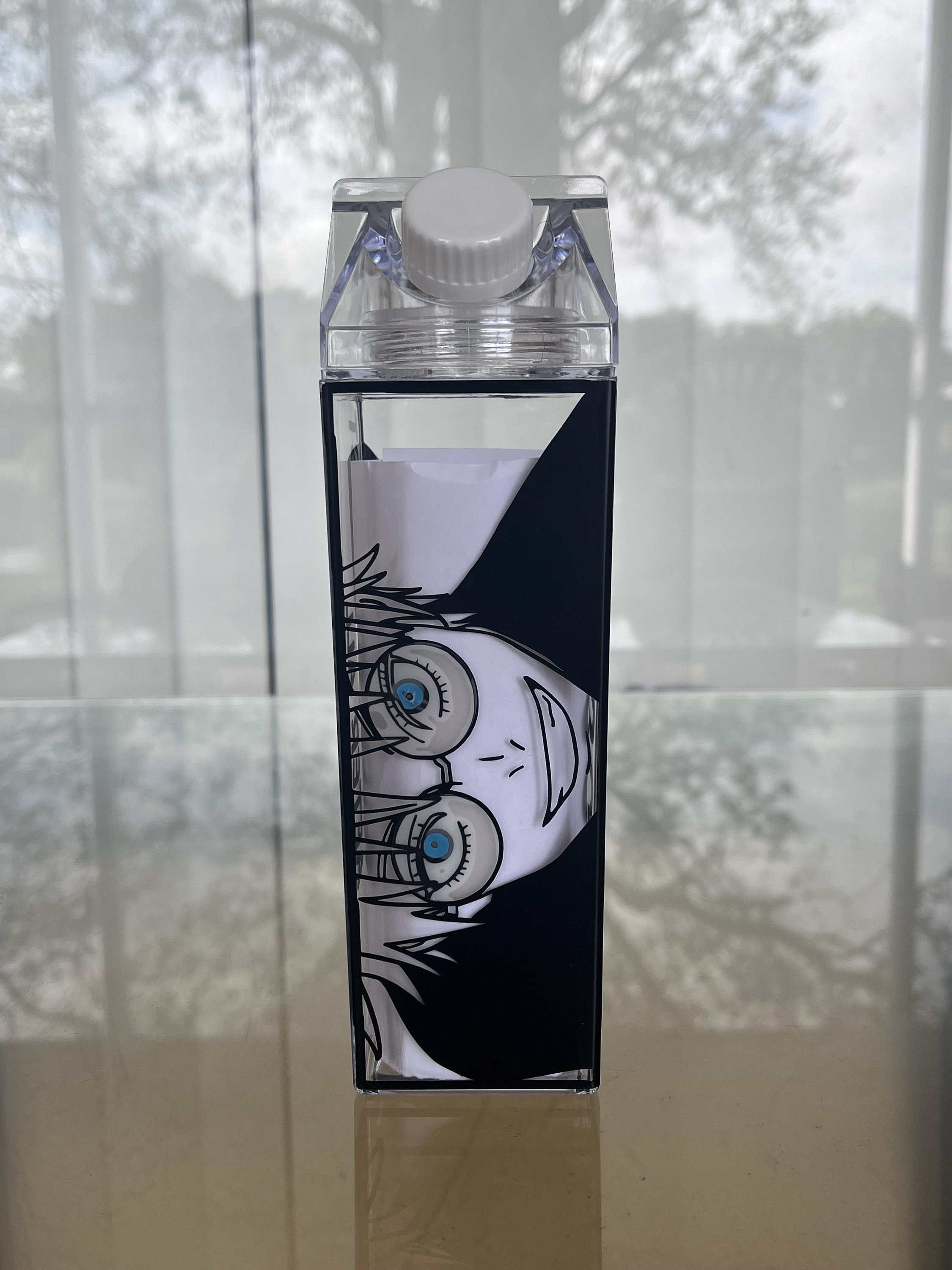 Anime Inspired Milk Carton Water Bottle | Strongest Duo Satosugu Milk  Carton Bottle | Jujutsu Kaisen Milk Carton Bottle | JJK Custom - Etsy