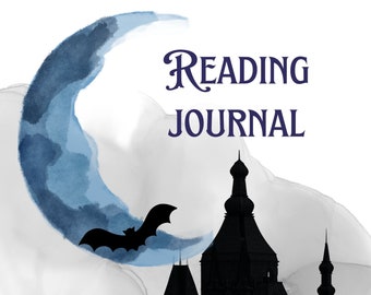 Diario de lectura gótico: guía de lectura imprimible (descarga en PDF)