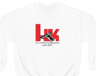 Retro 80's HK P7 M8 P7K3 P7M8 P7M10 P7M13 - Unisex Heavy Blend Crewneck Sweatshirt
