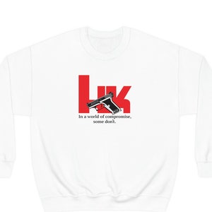Retro 80's HK P7 M8 P7K3 P7M8 P7M10 P7M13 - Unisex Heavy Blend Crewneck Sweatshirt