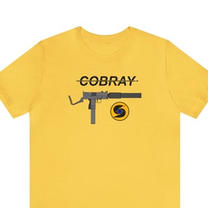 Retro 80's Cobray MAC 10 M11 M11/9 M12 Suppressed - Unisex Short Sleeve T-shirt