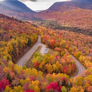 Fall Colors Kancamagus Highway | Travel photography | Autumn Wall Art | New England Photography | Prints, Canvas Photo Print, Framed, Metal