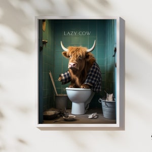 Highland cow toilet - .de