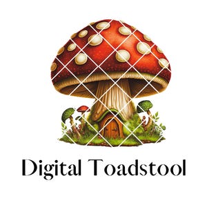 Fichier clipart PNG SVG champignon vénéneux rouge, fond transparent, utilisation commerciale autorisée