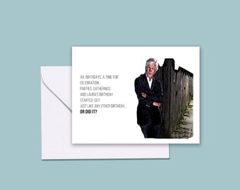Carte d'anniversaire inspirée de Keith Morrison, carte d'anniversaire inspirée de la date, carte personnalisée Keith Morrison