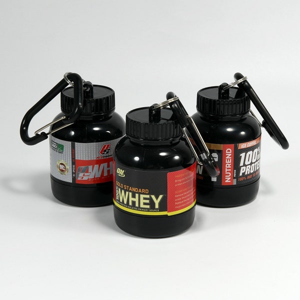 Protein Holder Keychain Etsy