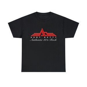 Tante Betty Authentisches 80s Unisex Schweres Baumwoll T-Shirt