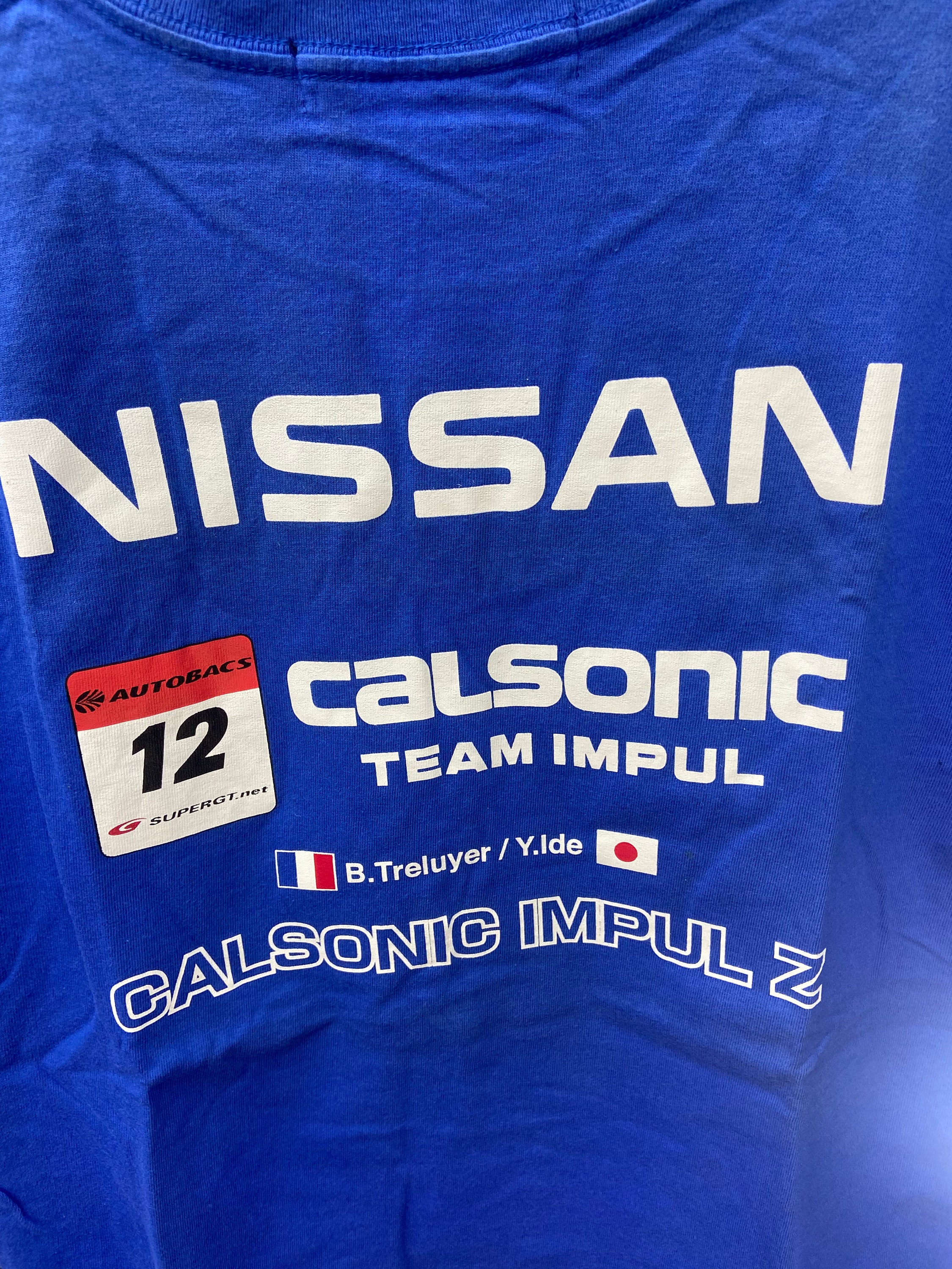 IMPUL CALSONIC RACING TEAM 非売品 tシャツ 90s