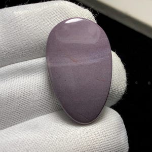 Stunning Purple Hyacinth Jasper Cabochon, It Invites Comfort In Its Gentle Curves ,Old World Charm & Romantic Melancholy ,30x19x5MM, 21.4ct.