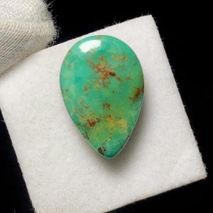 Natural Royston Mountain Turquoise Cabochon Unique Designer Cabochon Premium Quality Turquoise polished, 17x12x5mm ,8.0cts, Loose Gemstone.