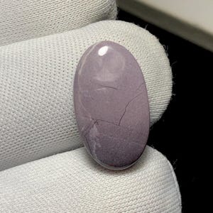 Stunning Purple Hyacinth Jasper Cabochon, It Invites Comfort In Its Gentle Curves ,Old World Charm & Romantic Melancholy ,21x12x5MM, 9.0ct.