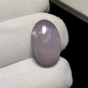 Stunning Purple Hyacinth Jasper Cabochon, It Invites Comfort In Its Gentle Curves ,Old World Charm & Romantic Melancholy ,21x13x5MM, 9.5ct.