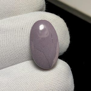 Stunning Purple Hyacinth Jasper Cabochon, It Invites Comfort In Its Gentle Curves ,Old World Charm & Romantic Melancholy ,20x12x5MM, 9.6ct.