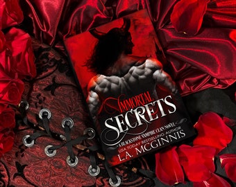Immortal Secrets Blackstone Vampire Clan series (standalone) signed paperback