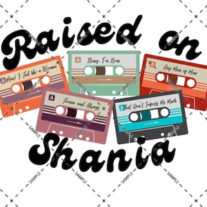 Shania Twain, PNG, 90&#39;s country Music Shirt, Country Music Shirt Design, Sublimation Download