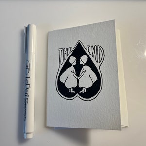 The End - Greeting Card