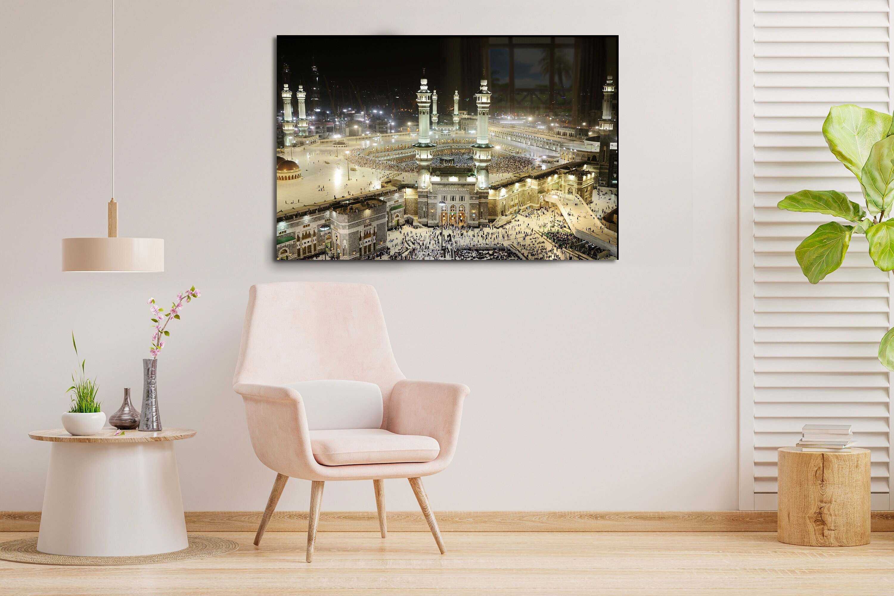 Tempered Glass Wall Art, Islamic Glass Art, Arabic Decoration, Muslim