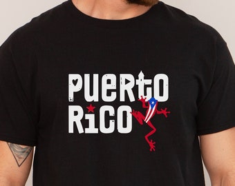 Puerto Rico Coqui T-Shirt Taino boricua Shirt Puerto Rican Shirt puerto rico shirt Boricua coqui shirt gift retro crewneck
