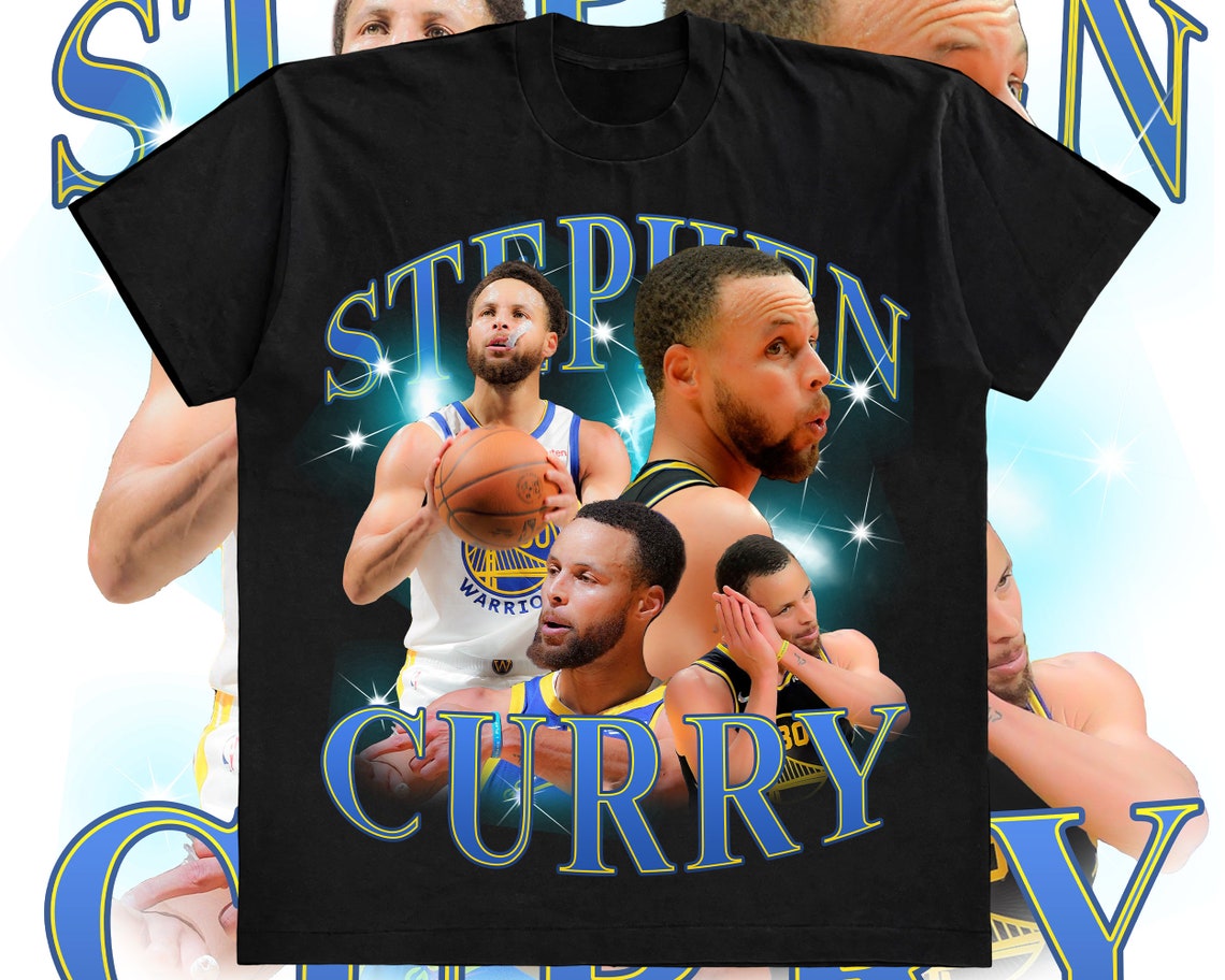 Stephen Curry T-shirt Design PNG Vector T-shirts PNG Printable Bootleg ...