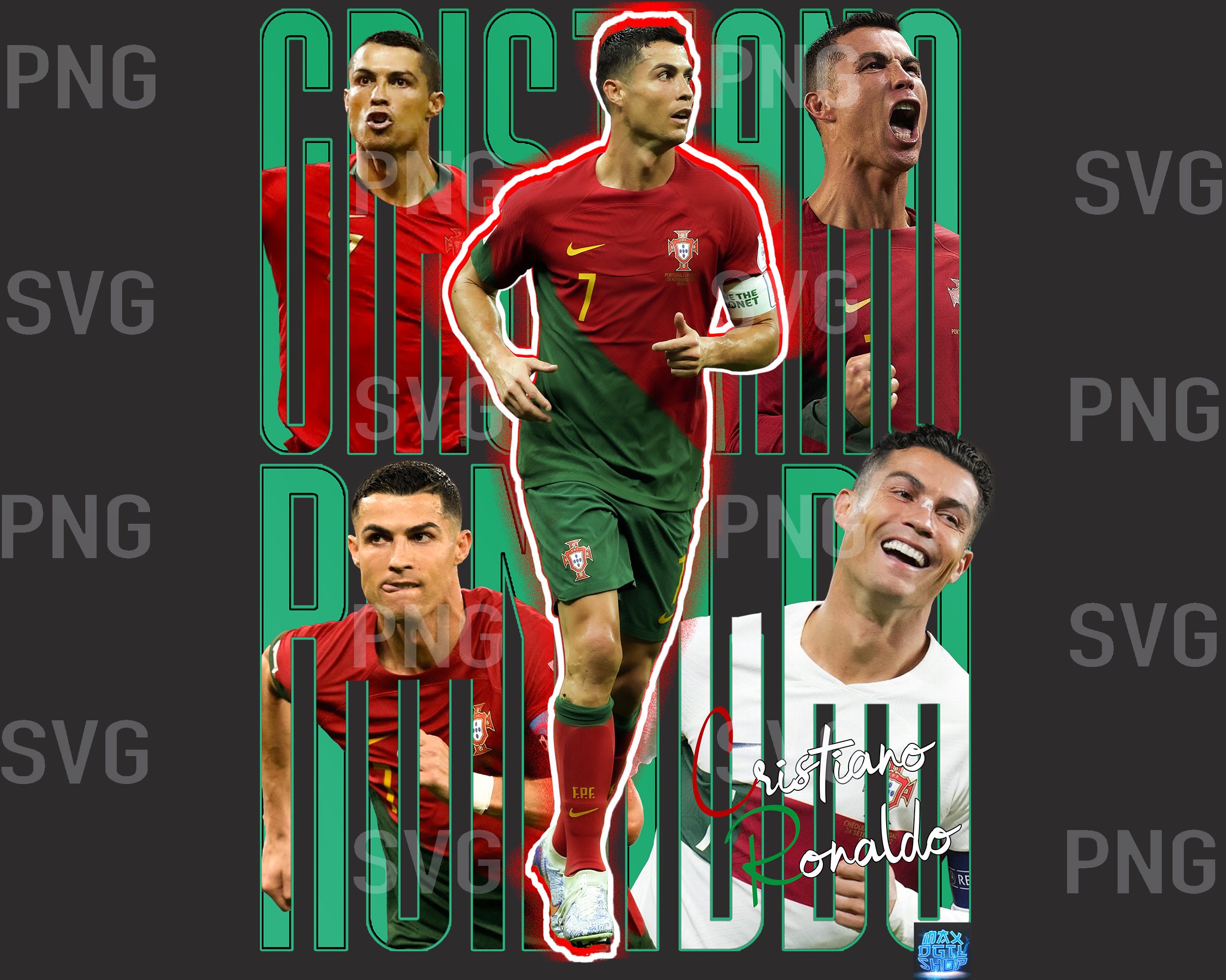 Cristiano Ronaldo Cristiano Ronaldo #8 Poster by Felix Felsenbaum