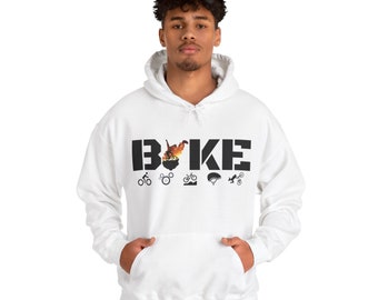 Bike WV Unisex Heavy Blend™ Hooded Sweatshirt