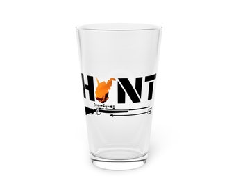 Hunt WV Pint Glass, 16oz