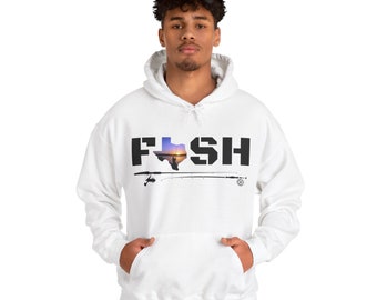 Fish TX Unisex Heavy Blend™ Hooded Sweatshirt