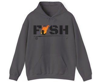 Fly Fish WV Unisex Heavy Blend™ Hooded Sweatshirt
