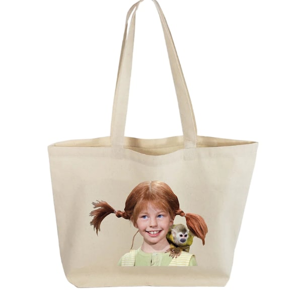 Pippi Longstocking Tote Bag