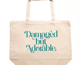 Tote Bag Damaged But Adorable