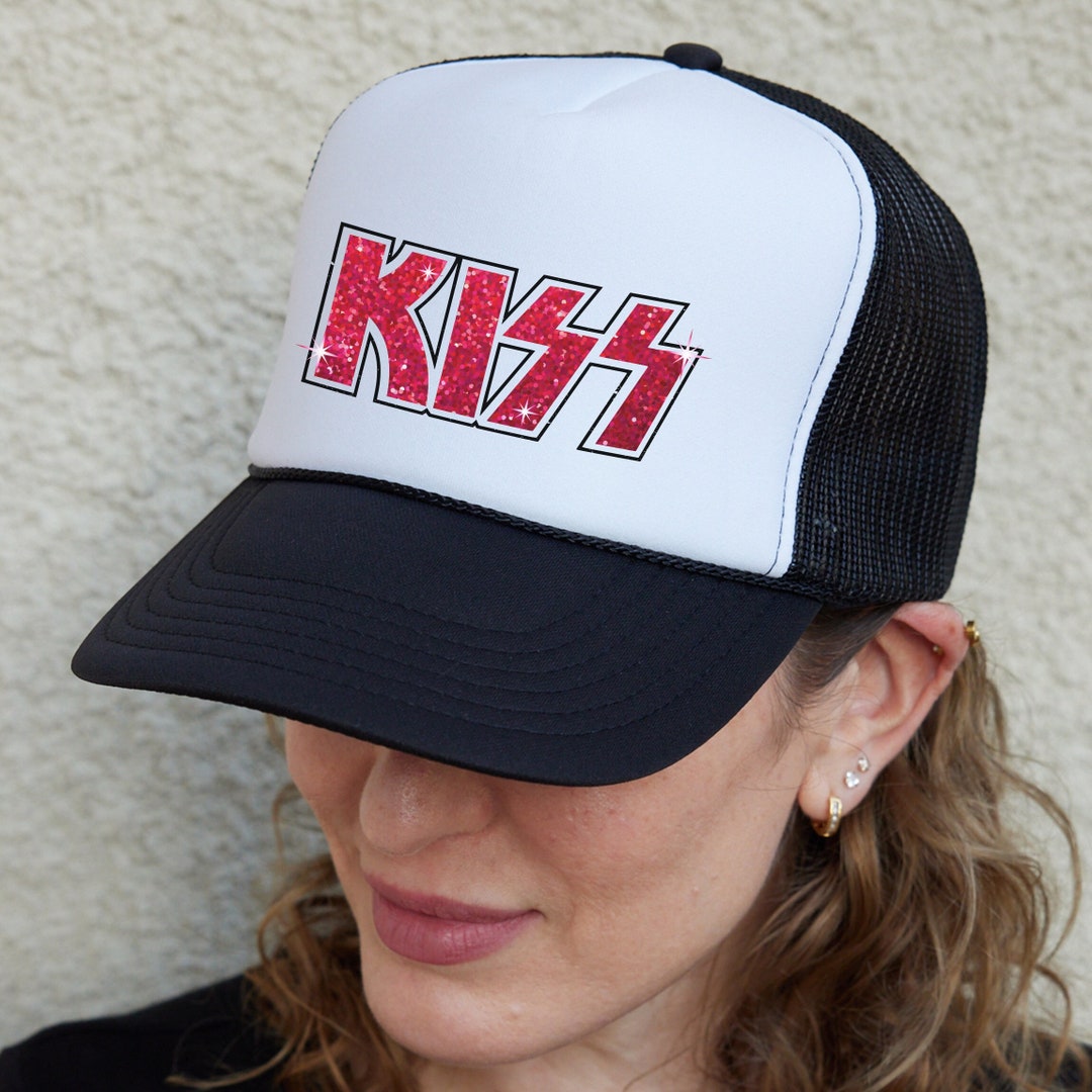 Kiss Hat, Valentine's Day Caps, Kiss Hats, Xoxo Hat, Women Kiss Hat