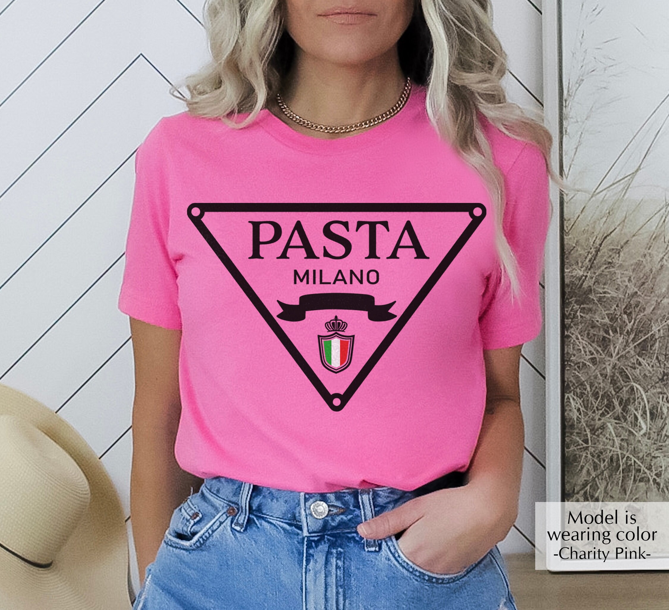 Pasta Shirt Food Shirt Milano Shirt Italian Food Shirt Etsy