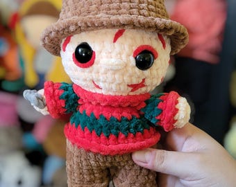 Mini Nightmare crochet doll