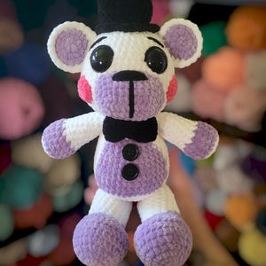 Small Crochet Teddy Bear