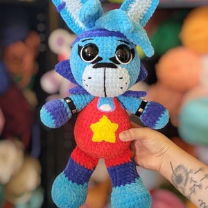 Crochet Bunny Teddy Bear Plush