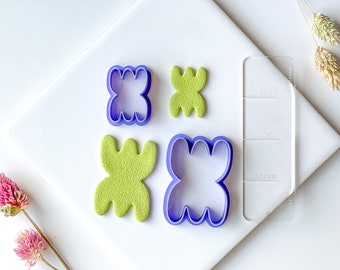 ORGANIC NO 11, Polymer Clay Cutter, Two size options, 1.25in, 2in