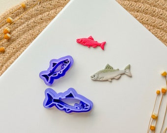 Salmon Clay Cutter