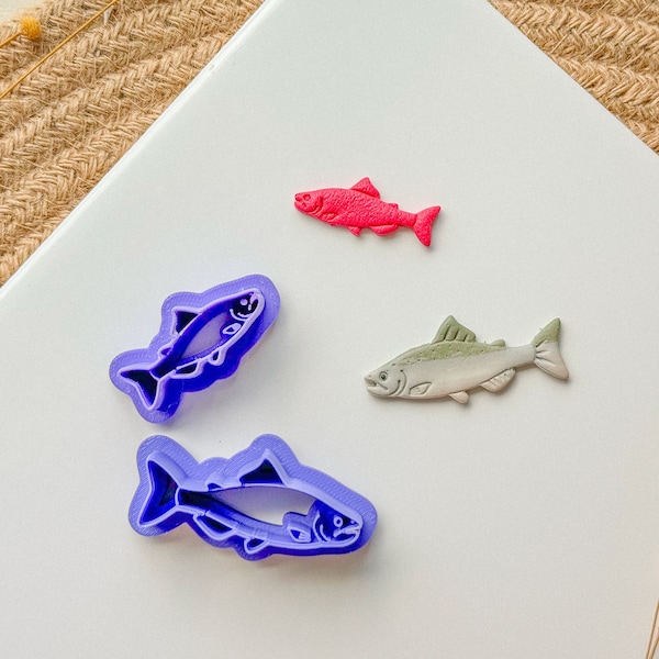 Salmon Clay Cutter