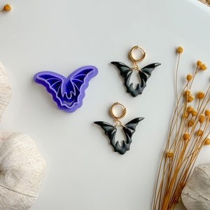 Bat Clay Cutter, Halloween Clay Cutter, Fall Clay Cutter, Polymer Clay Cutter