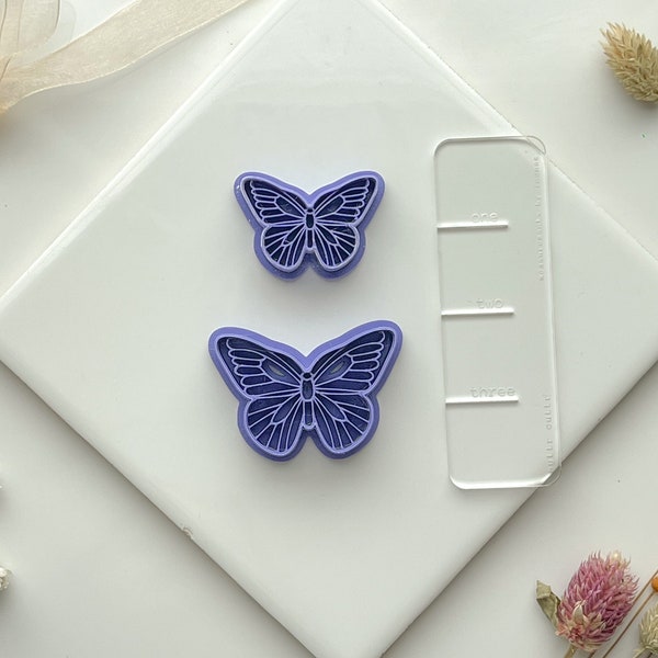 Butterfly Clay Cutter, Polymer Clay Cutter, Two Size Options