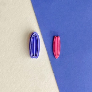 Surfboard clay cutter, Beach clay cutter, Polymer clay cutter, Ocean clay cutter, Summer Clay cutter
