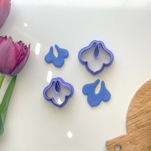 Amber Dangle Clay Cutter, Polymer Clay Cutter, Basic and Everyday Clay Cutters