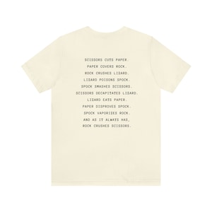 Rock, Paper, Scissors, Lizard, Spok Big Bang Shirt