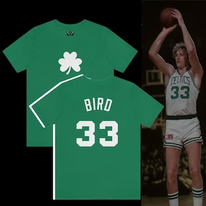 Larry Bird Boston Celtics Away Jersey Essential T-Shirt for Sale by CGroenheide