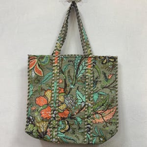 Hochwertige hellgrüne handgefertigte Baumwolltragetaschen - Stilvoll, nachhaltig und perfekt für jeden Anlass, Strandtasche, Geschenk für sie,