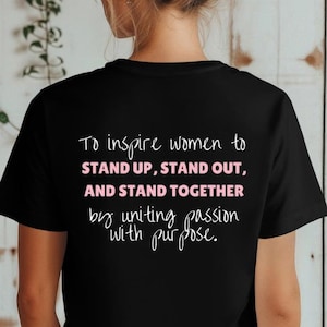 Red Aspen Tshirt, Inspire Women, Stand Up, Stand Out, Stand Together, DIY Nails, Press on Nails, Red Aspen Ambassador