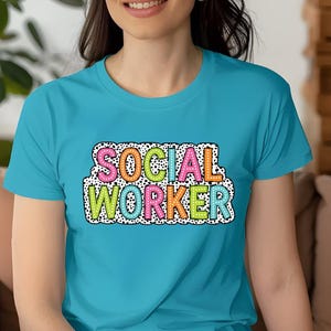 School Social Worker T-Shirt: Empowering LCSW Cotton Tee