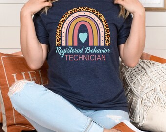 RBT T-Shirt: Registered Behavior Technician Tee, Autism Awareness