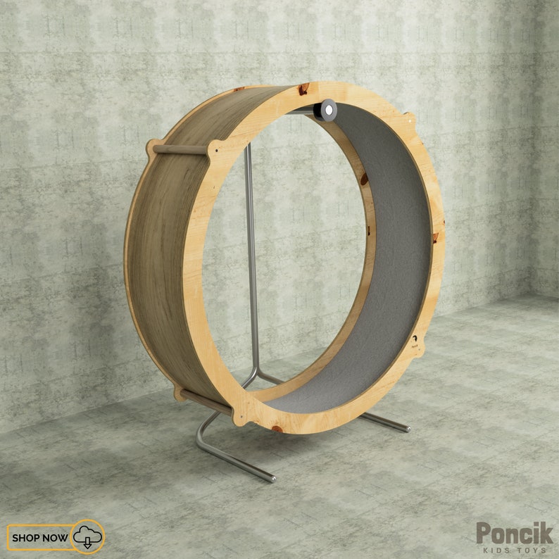 Cat Running Wheel Plancat Exercise Wheel Running Spinning Etsy